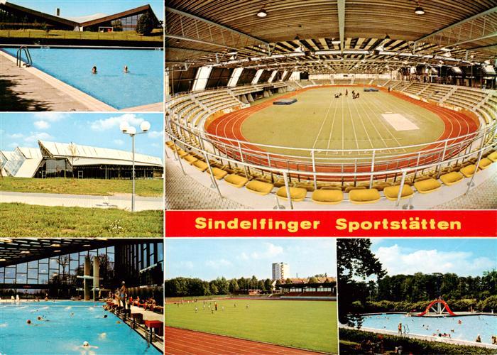 Sindelfingen Sindelfinger Sportstaetten Frei und Hallenbad Sporthalle