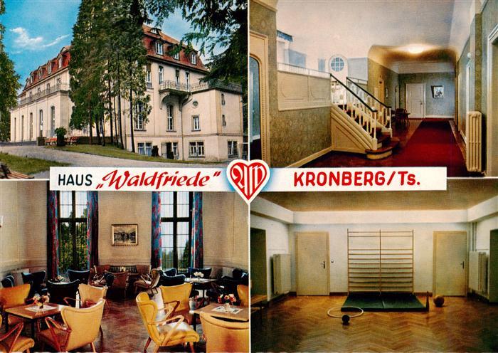Kronberg  Cronberg Taunus Muettergenesungsheim Haus Waldfriede Gastraeume Flur F