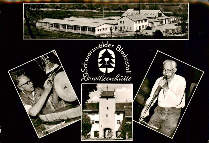 Wolfach Glashuette Dorotheenhuette Handschleifer Mundblaeser Stadttor