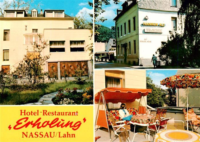 Nassau Lahn Hotel Restaurant Erholug Terrasse