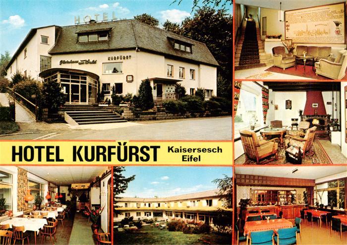 Kaisersesch Hotel Kurfuerst Gastraeume Kaminzimmer