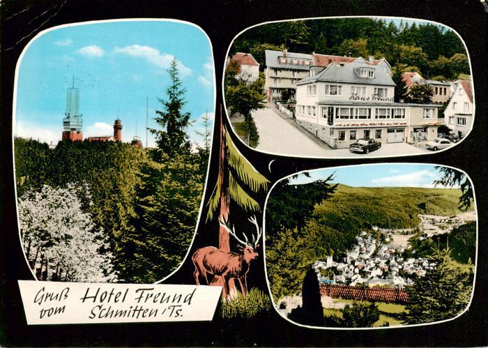 Schmitten  Taunus Hotel Freund Teilansichten