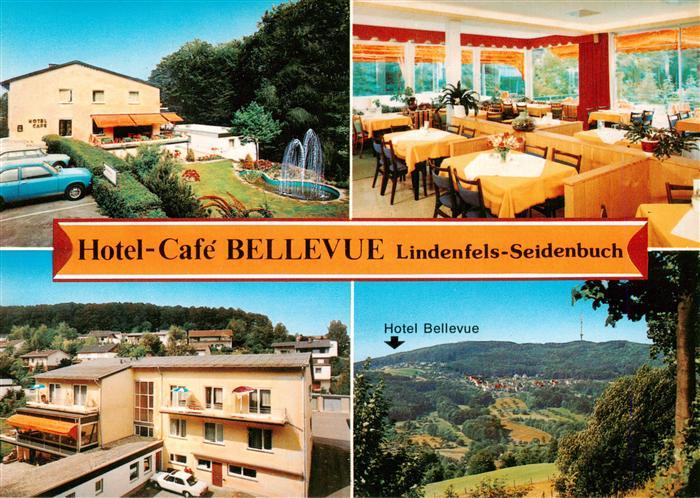Seidenbuch Hotel Cafe Bellevue Gastraum Panorama