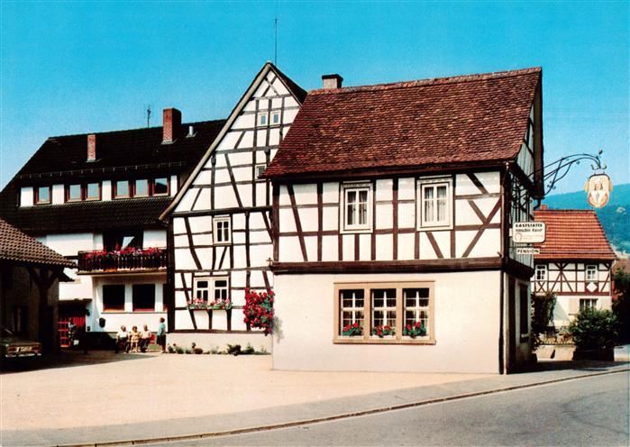 Schlierbach Lindenfels Odenwald Gasthaus Pension Zum Roemischen Kaiser
