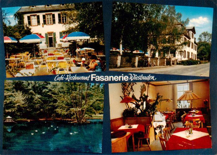 Wiesbaden Cafe Restaurant Fasanerie Schwanenteich Gaststube