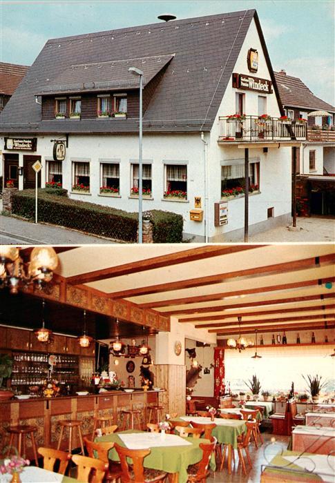 Windeck Ruedesheim Gasthaus Pension Windeck Gastraum