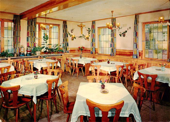 Reichenbach Lahr Gasthof Pension Adler Gastraum