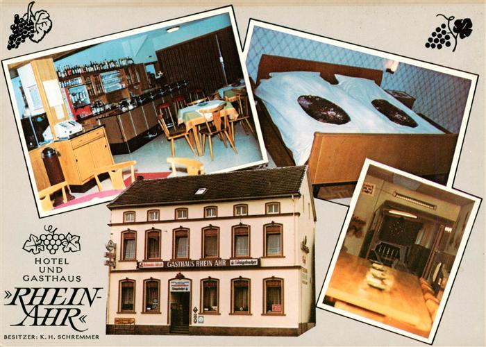 Kripp Bad Hotel und Gasthaus Rhein Ahr Gastraeume Gaestezimmer