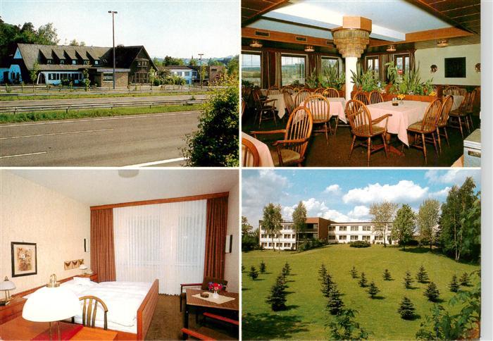 Heiligenroth Motel BAB Raststaette Heiligenroth Gastraum Gaestezimmer Park