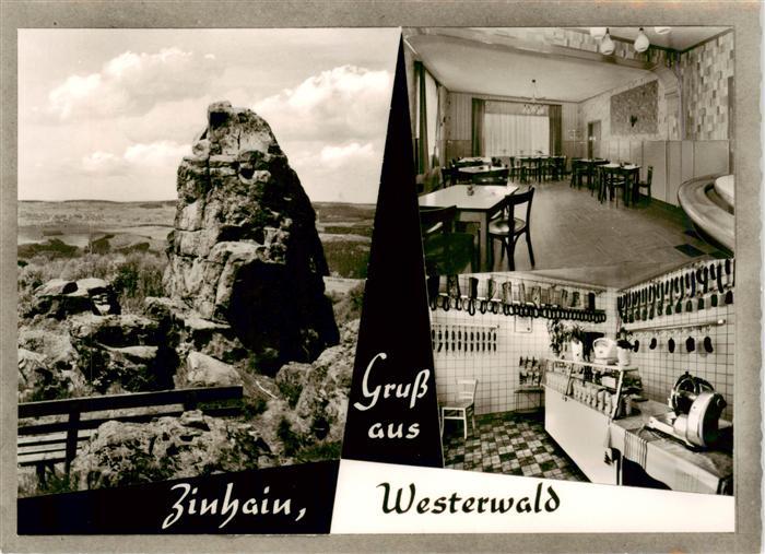 Zinhain Felsen Gastwirtschaft Helmut Giel Metzgerei