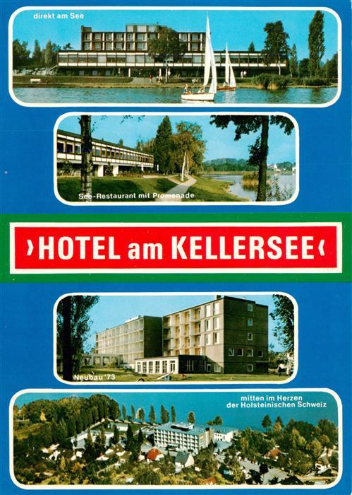 Malente-Gremsmuehlen Hotel am Kellersee Restaurant mit Promenade Neubau 73