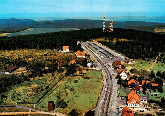 Torfhaus Altenau Harz Fliegeraufnahme