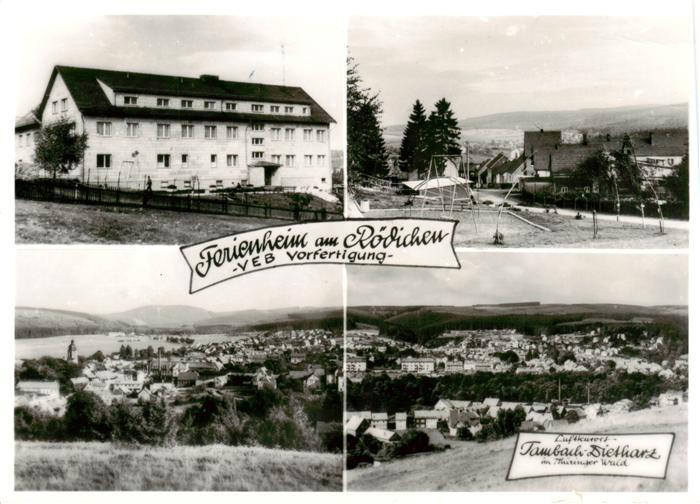Roedichen Ferienheim am Roedichen Panorama Ortsansicht Tambach Dietharz