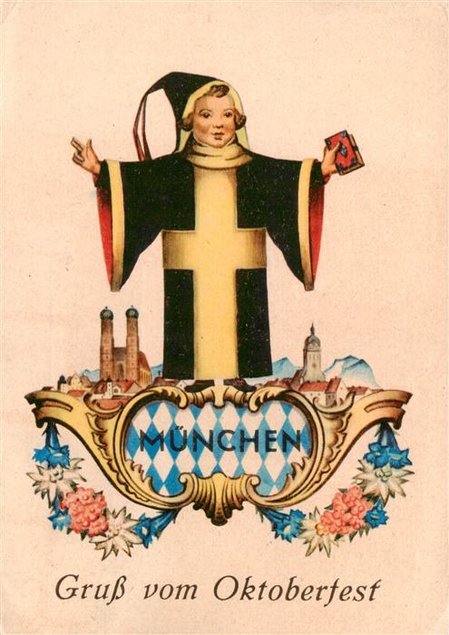 Muenchen Bayern Oktoberfestplakat