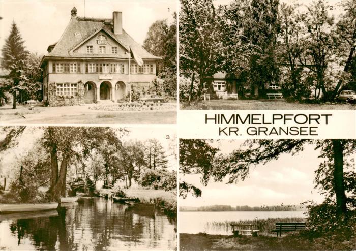 Himmelpfort FDGB Erholungsheim Werner Schaumann Pension Daheim Fliess zum Stolps