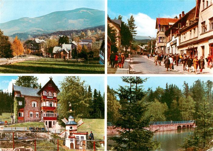 Karpacz Krummhuebel PL Widok na Karkonosze Dom wypoczynkowy FWP Syrena I Ulica 1