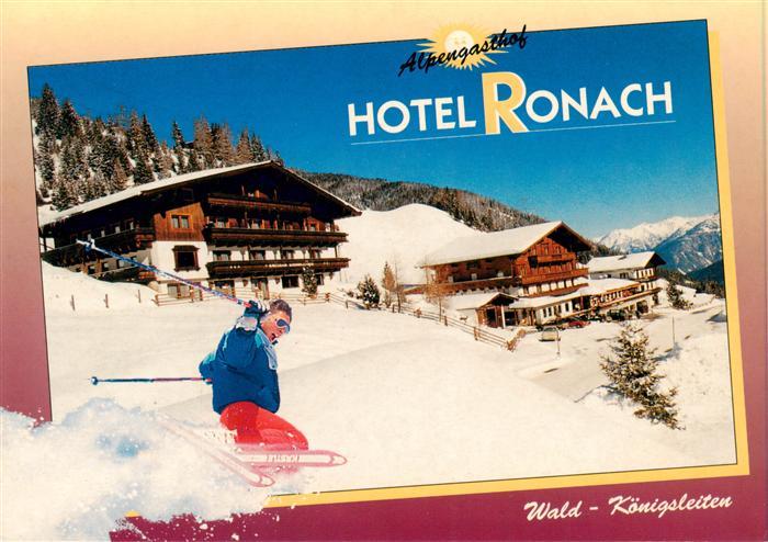 Koenigsleiten Koenigsleithen AT Alpengasthof Hotel Ronach