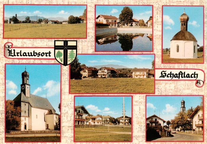 Schaftlach Orts und Teilansichten Kirchen