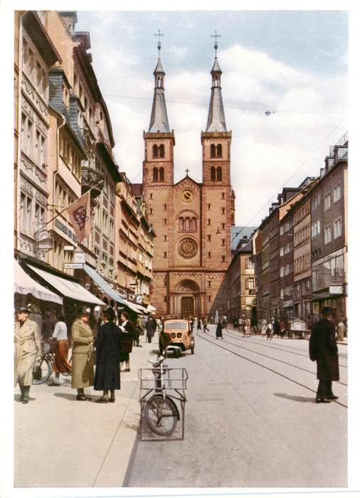 Wuerzburg Bayern Domstrasse