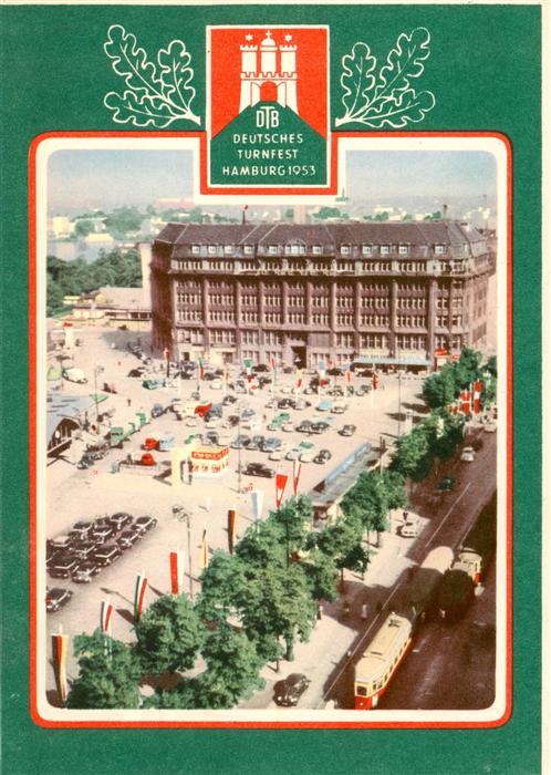 HAMBURG  CITY Deutsches Turnfest 1953