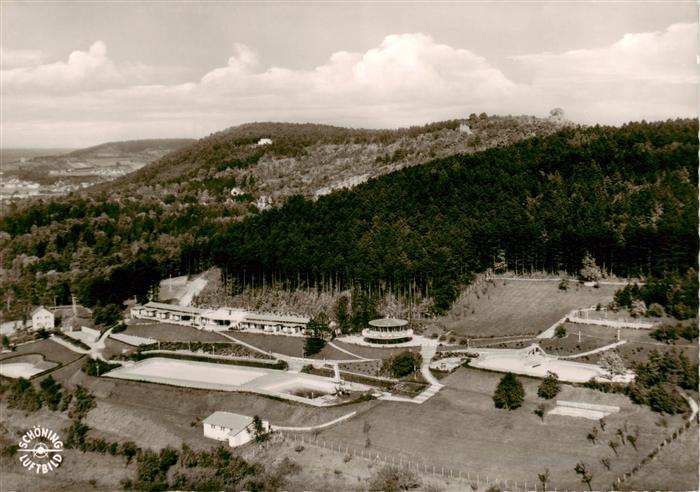 Bad Kissingen Schwimmbad Anlagen Fliegeraufnahme
