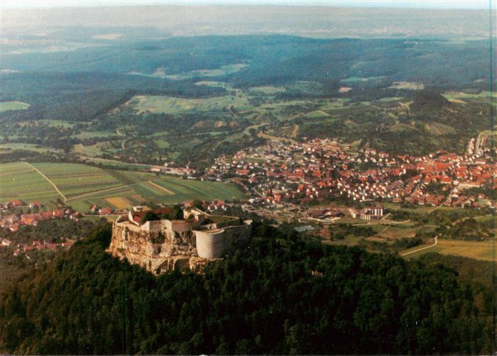Burg Hohenneuffen Fliegeraufnahme