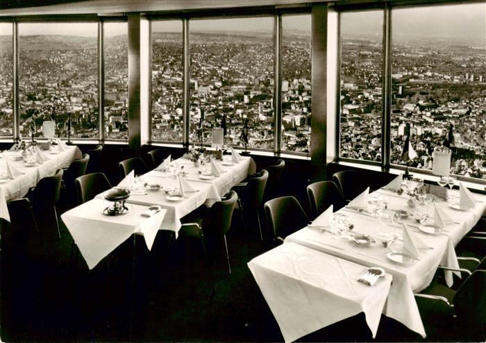 STUTTGART  CITY Fernsehturm Turmrestaurant