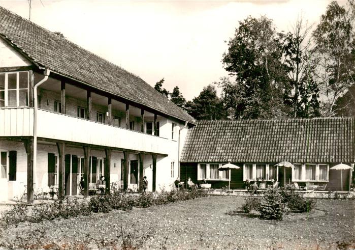 Dolgenbrodt Heidesee FDGB Erholungsheim E Gentsch