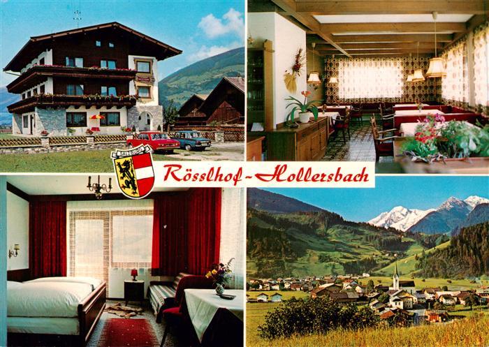 Hollersbach Pinzgau Pension Roesslhof Gaststube Gaestezimmer Panorama