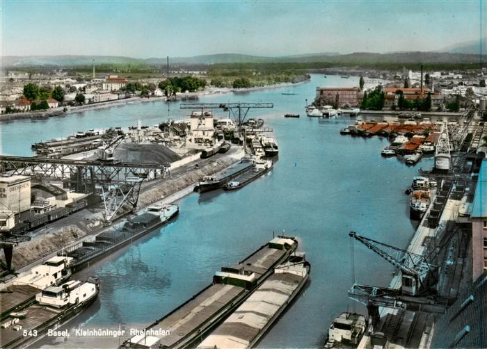 Basel BS Kleinhueninger Rheinhafen