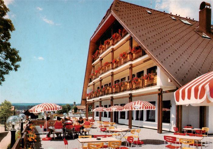 Unterbraend Schwarzwald Gasthof Sternen Post Terrasse