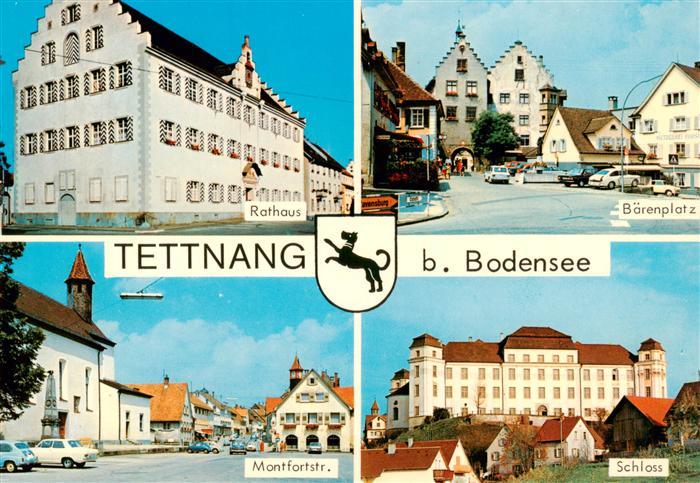 Tettnang Rathaus Baerenplatz Montfortstrasse Schloss
