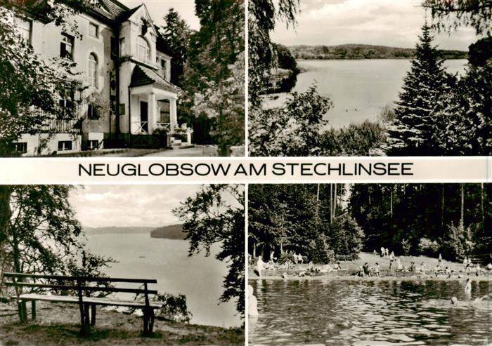 Neuglobsow Stechlin Erholungsheim Partien am Stechlinsee
