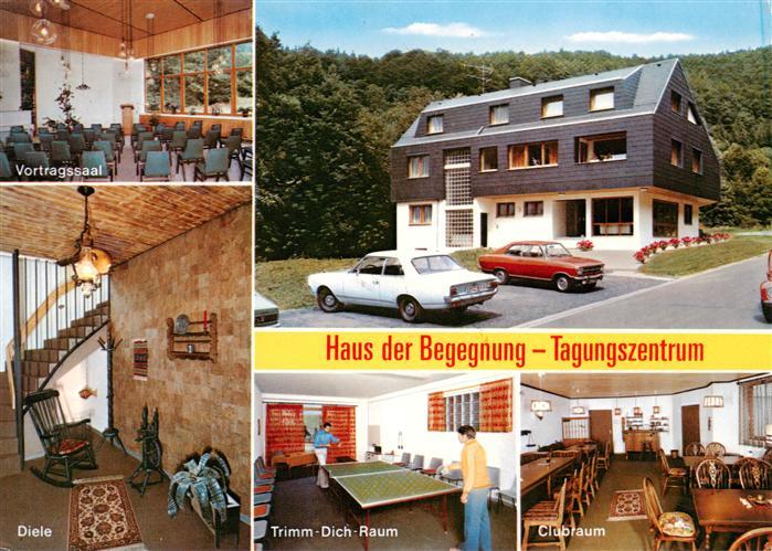 Rotenburg Fulda Haus der Begegnung MBR Vortragssaal Diele Trimm Dich Raum Clubra