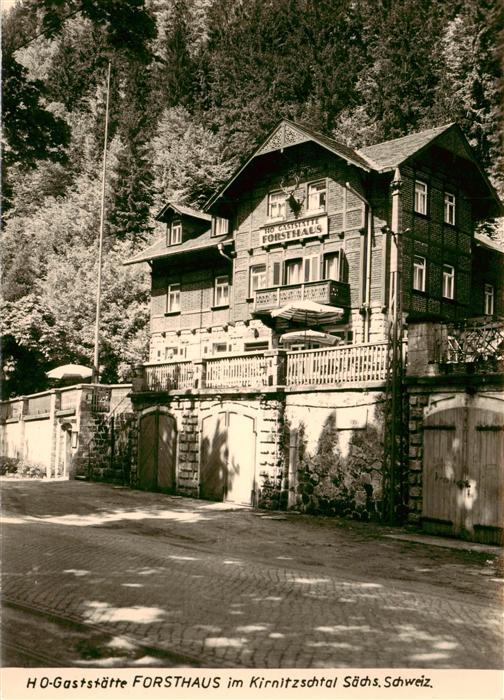 Kirnitzschtal HO Gaststaette Forsthaus