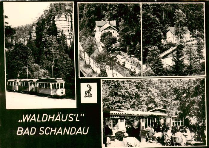 Bad Schandau Strassenbahn Gaststaette Waldhaeusl Details