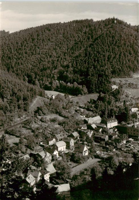 Sitzendorf  Thueringen Blick vom Annafels