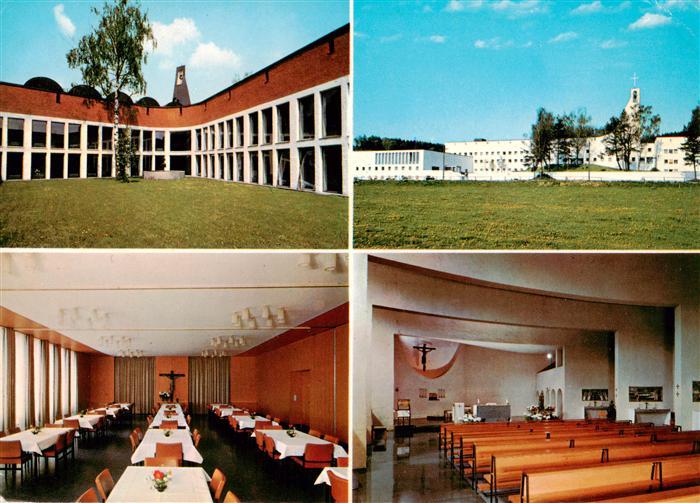 Leitershofen Stadtbergen Bayern Dioezesan Exerzitienhaus St Paulus Hauskapelle
