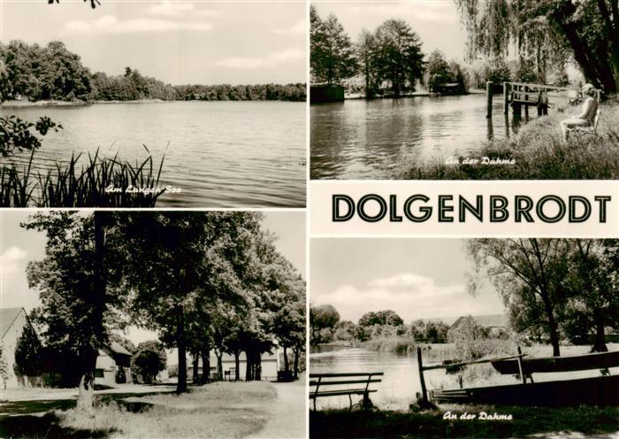 Dolgenbrodt Heidesee Am Langensee An der Dahme Teilansichten