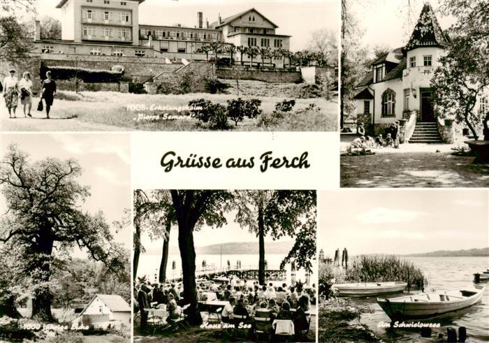 Ferch FDGB Erholungsheim Pierre Semard 1000jaehrige Eiche Haus am See Am Schwiel