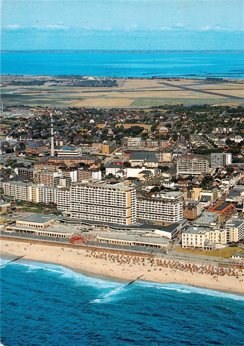 Westerland Sylt Fliegeraufnahme