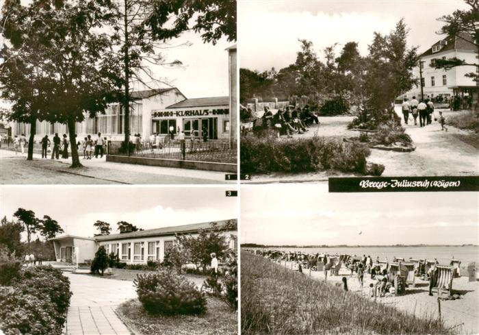 Breege Ruegen FDGB Erholungsheim Kurhaus Duenenhaus Ferienheim der Handwerkskamm