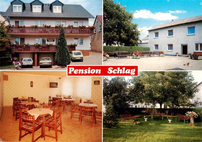 Thalau Pension Schlag Gastraum Gartenterrasse