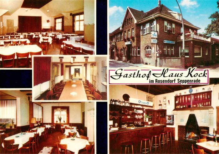 Seppenrade Gasthof Haus Kock Gastraeume Kegelbahn Bar