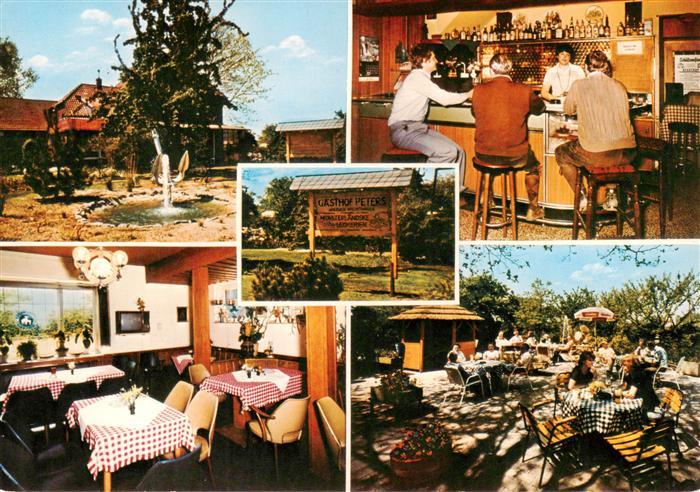 Luedinghausen Gaststaette Peters Gaststube Bar Gartenwirtschaft Park