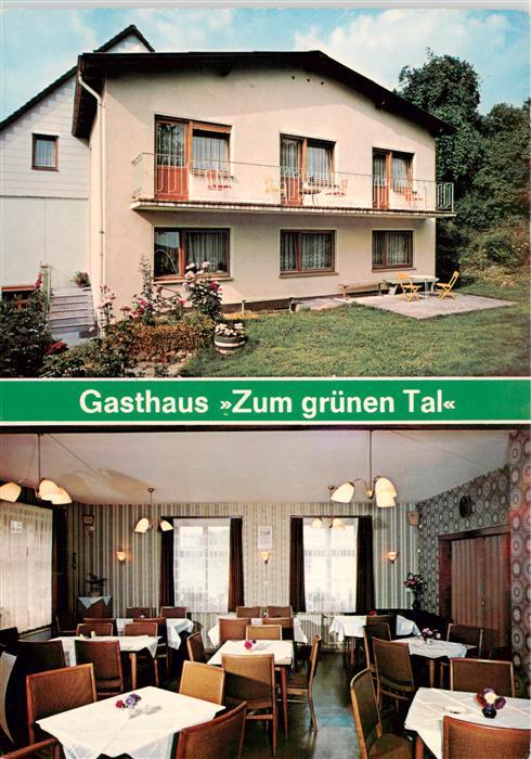 Heringhausen Waldeck Gasthaus Zum gruenen Tal Gastraum