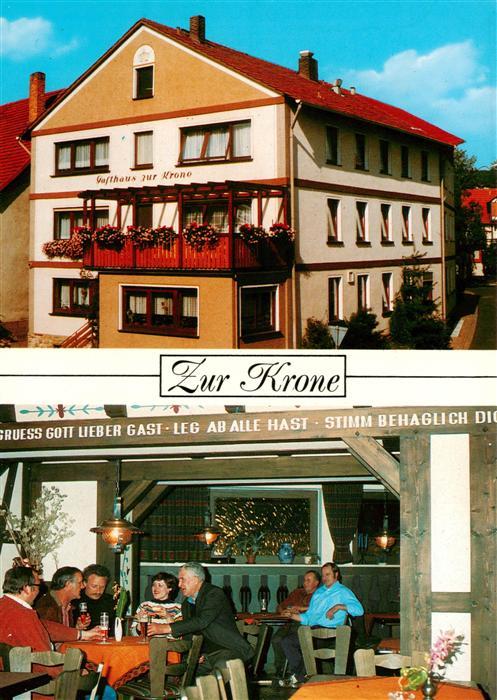 Oedelsheim Gasthaus zur Krone Gaststube