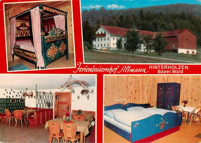 Hinterholzen Arnstorf Ferienbauernhof Altmann Gaestezimmer Gaststube