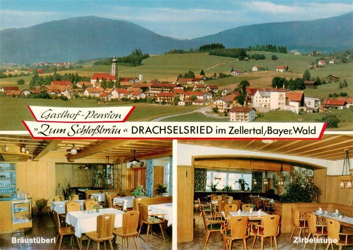 Drachselsried Gasthof Pension Zum Schlossbraeu mit Gaestehaeusern Linde und Wies