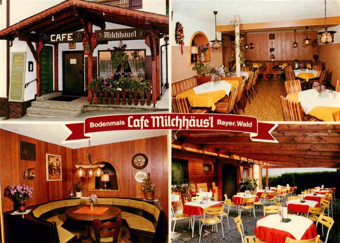 Bodenmais Cafe Milchhaeusl Gastraeume Terrasse